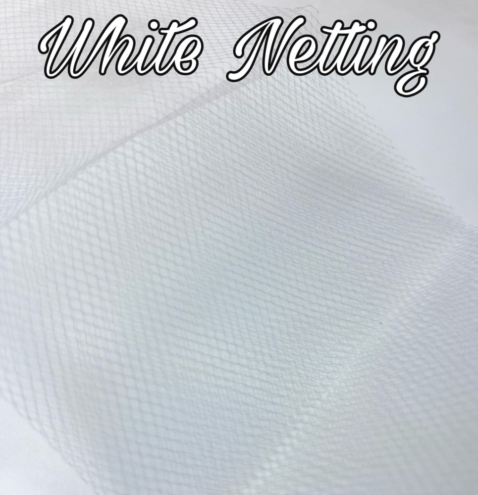 Make Believe white Netting