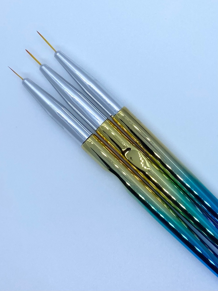 Nail art liner brushes set