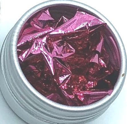 Princess Pink foil leaf