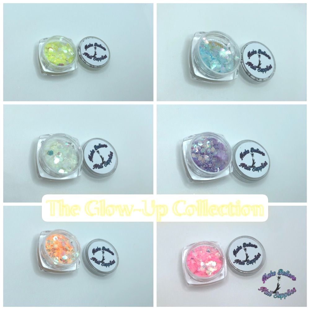 Glow In The Dark glitters.