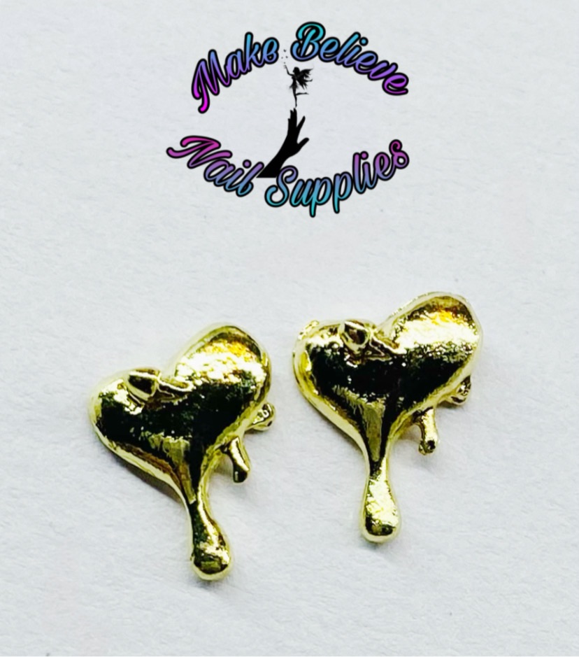 Melt my heart gold charms