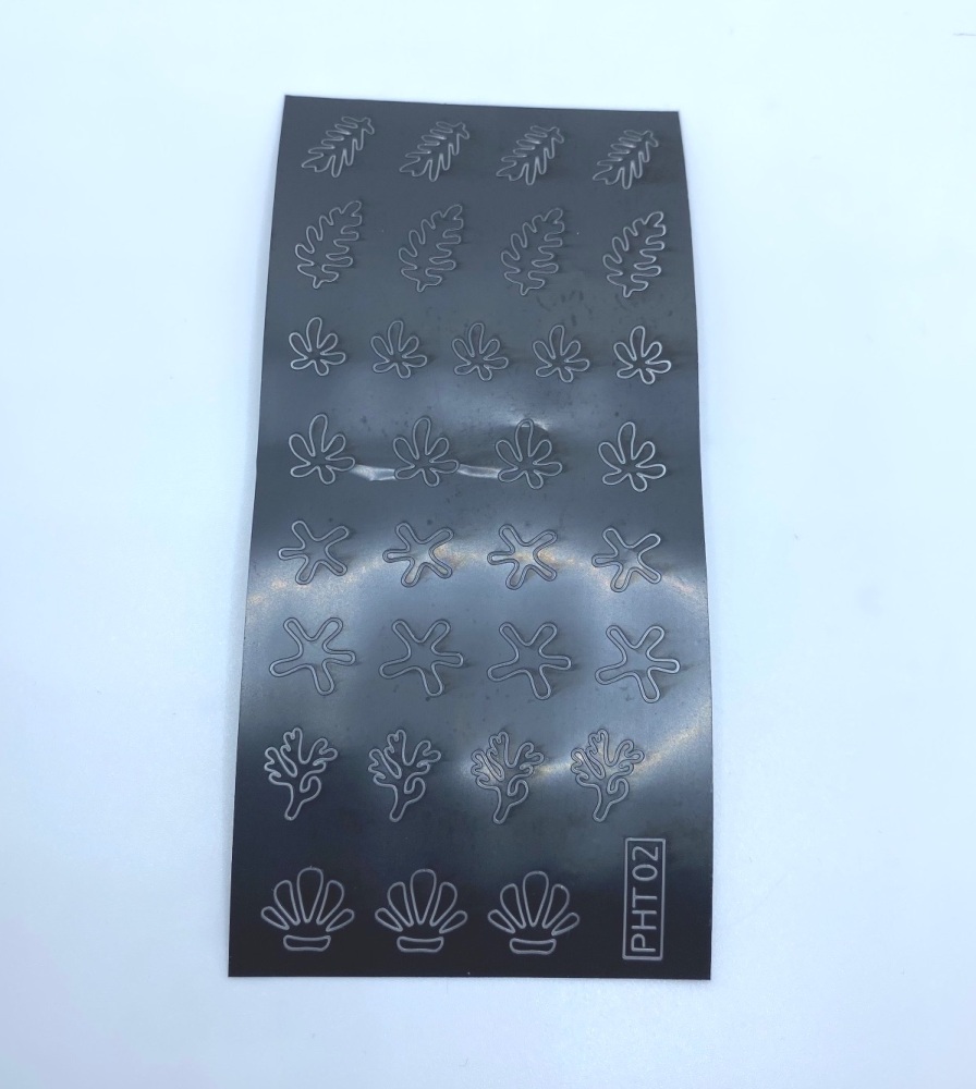 Under the sea dabbing  and air brush stencil
