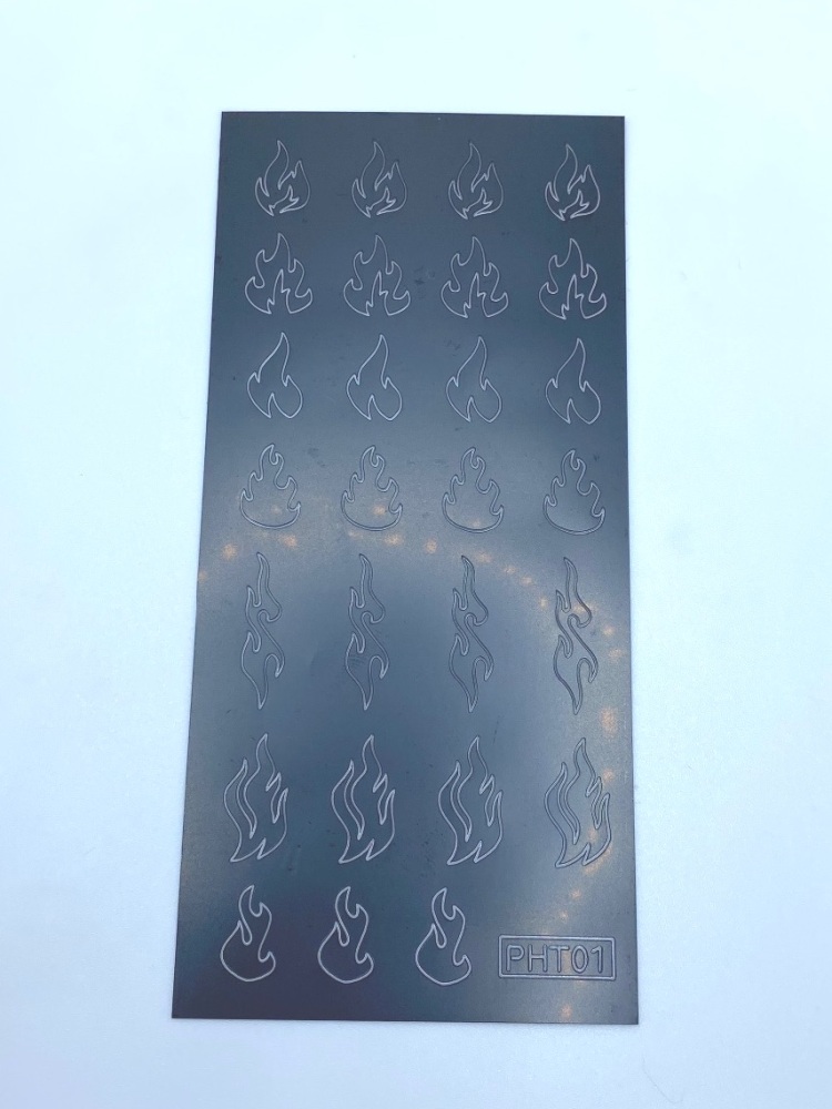 Your sets are on fire  ðŸ”¥ airbrush and dabbing stencil