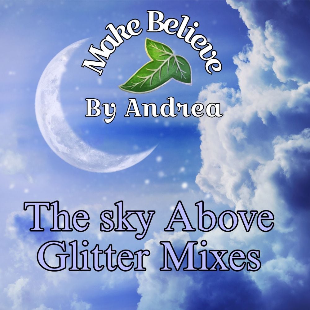 The sky above glitter mixes