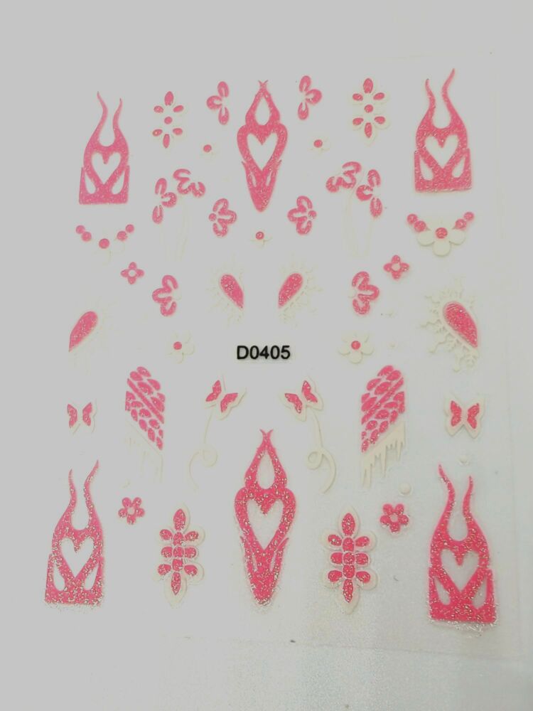 Pinky Boo! Nail stickers