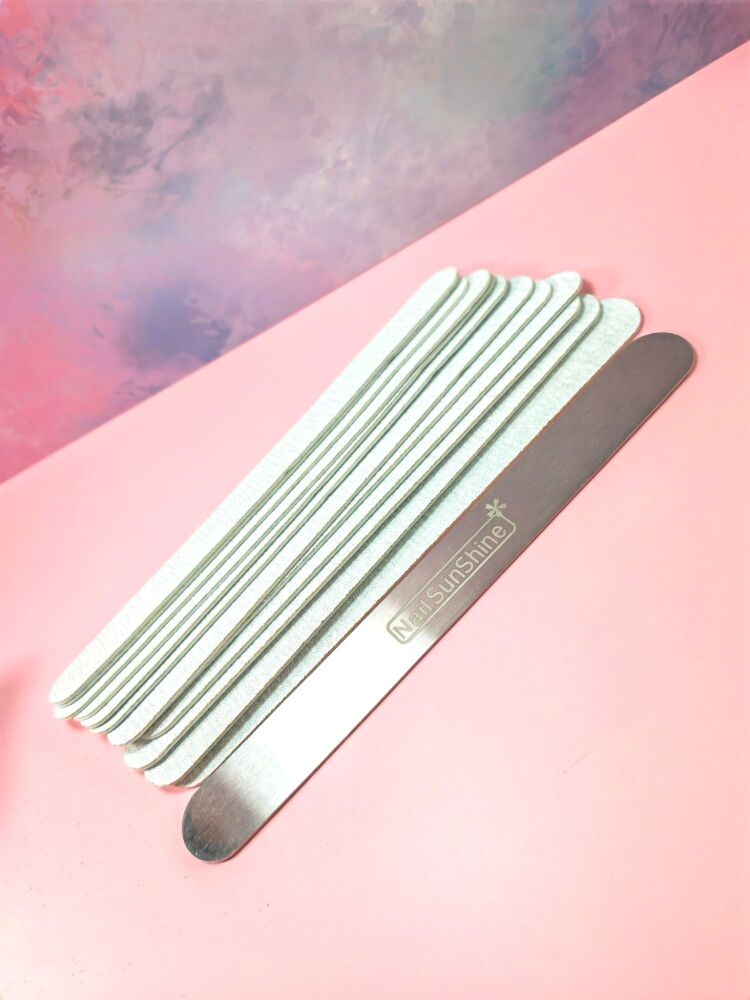 Metal file and file stickers pack