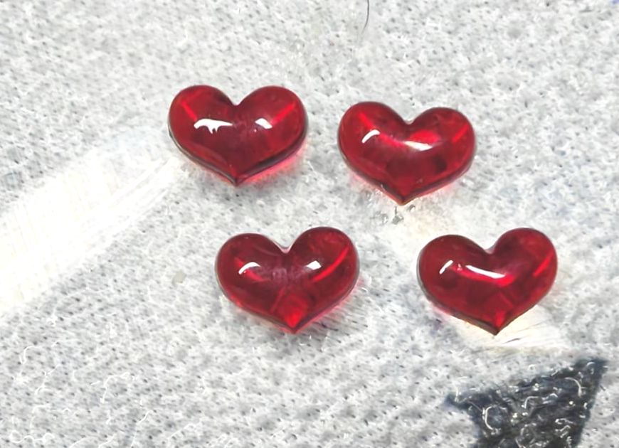Bloody Hearts charms