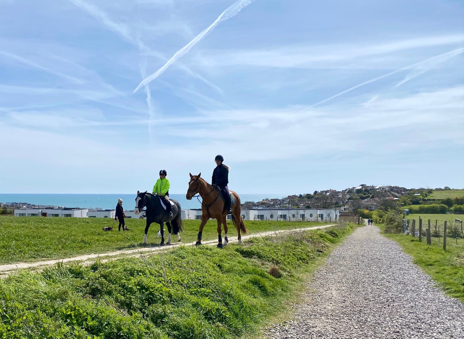 horse riding