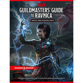 Dungeons & Dragons - Guildmasters Guide To Ravnica Maps & Miscellany
