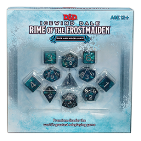 Dungeons & Dragons - Icewind Dale Frostmaiden RPG Dice Set