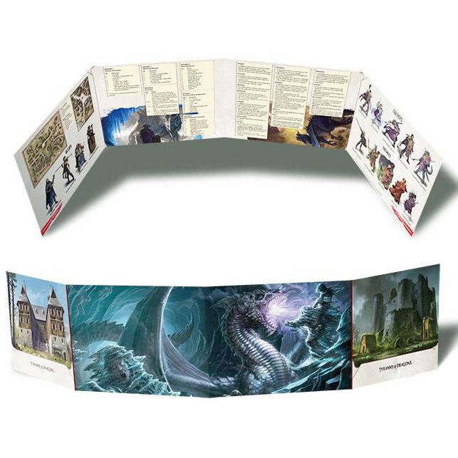 Dungeons & Dragons - Tyranny of Dragons Hoard of the Dragon Queen DM Screen
