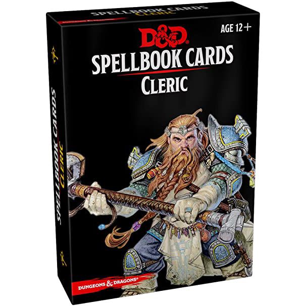 Dungeons & Dragons - Cleric Spellbook Cards