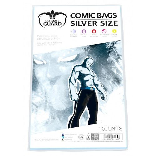 Comic Bags Silver Size - 100pk