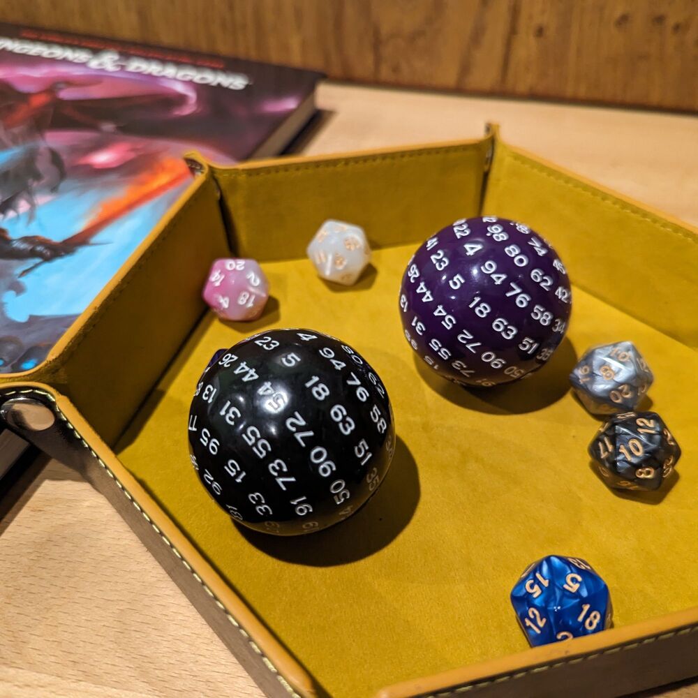 Acrylic D100 Dice