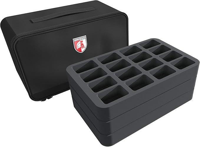 Feldherr MINI PLUS Case for 64 Blood Bowl miniatures