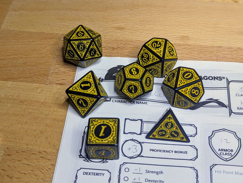 Dwarf Sigil Dice Set