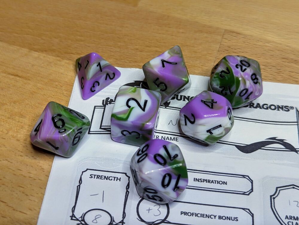 Dolly Mixture Dice Set