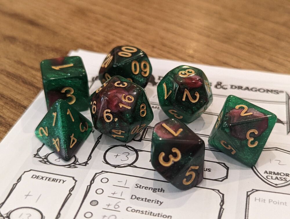 Nebula Dice Set
