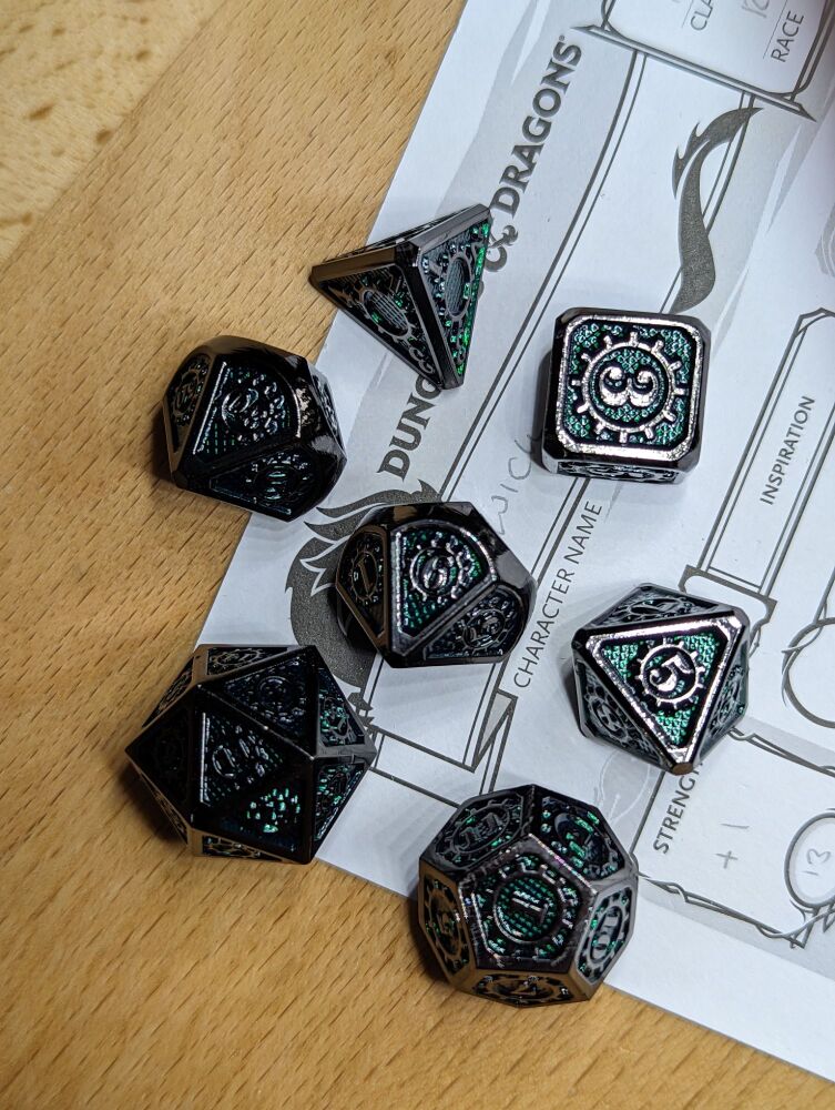 Dice - Metal - Tinkers Delight