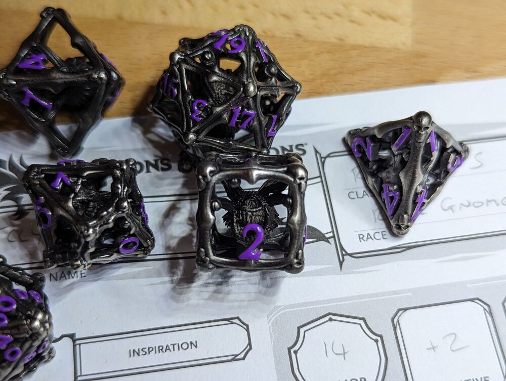 Dice - Metal - Beholder's Cage