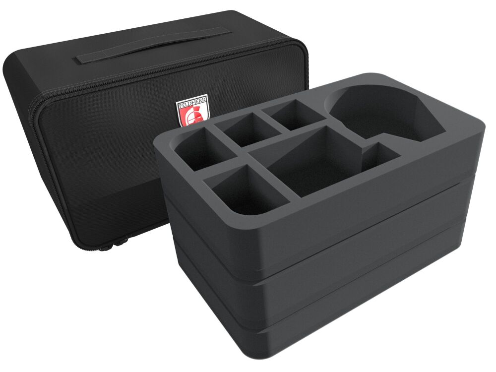 Feldherr MINI PLUS Case compatible with X-Wing Millennium Falcon, Star Ships and accessories