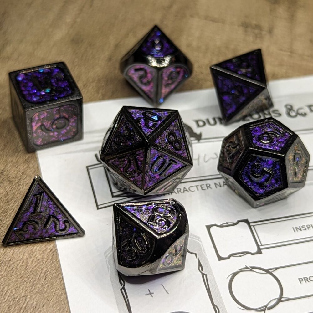 Dice - Metal - Nightglimmer