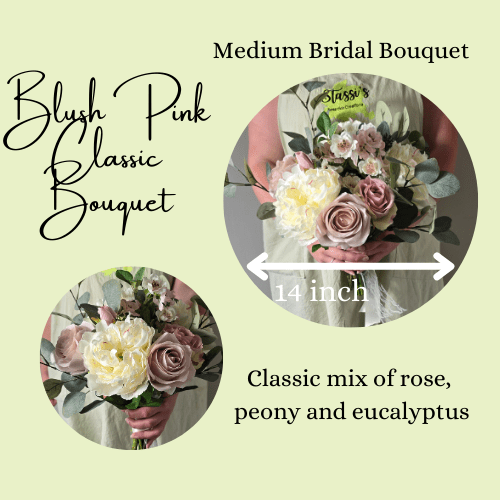 BLUSH PINK ARTIFICIAL BOUQUET