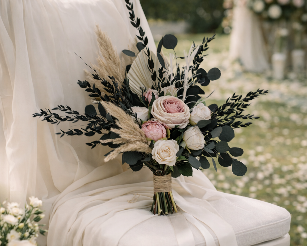 eucalyptus Bridal bouquet