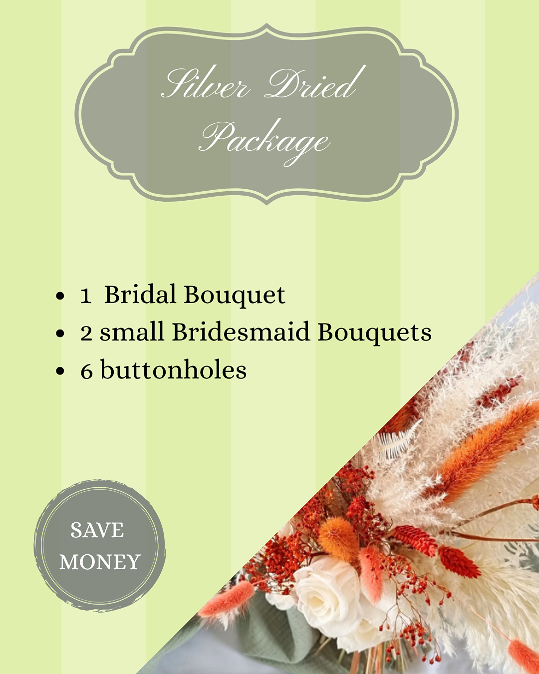 Dried wedding flower knottingley west yorkshire