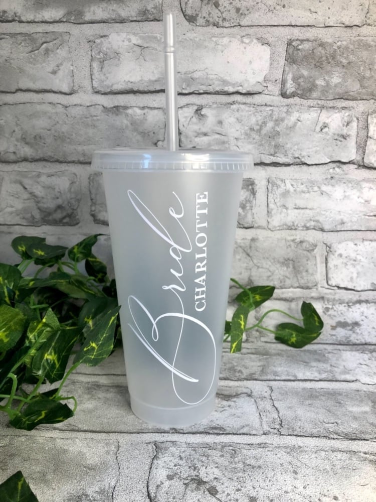 Custom Wording Cold Cup