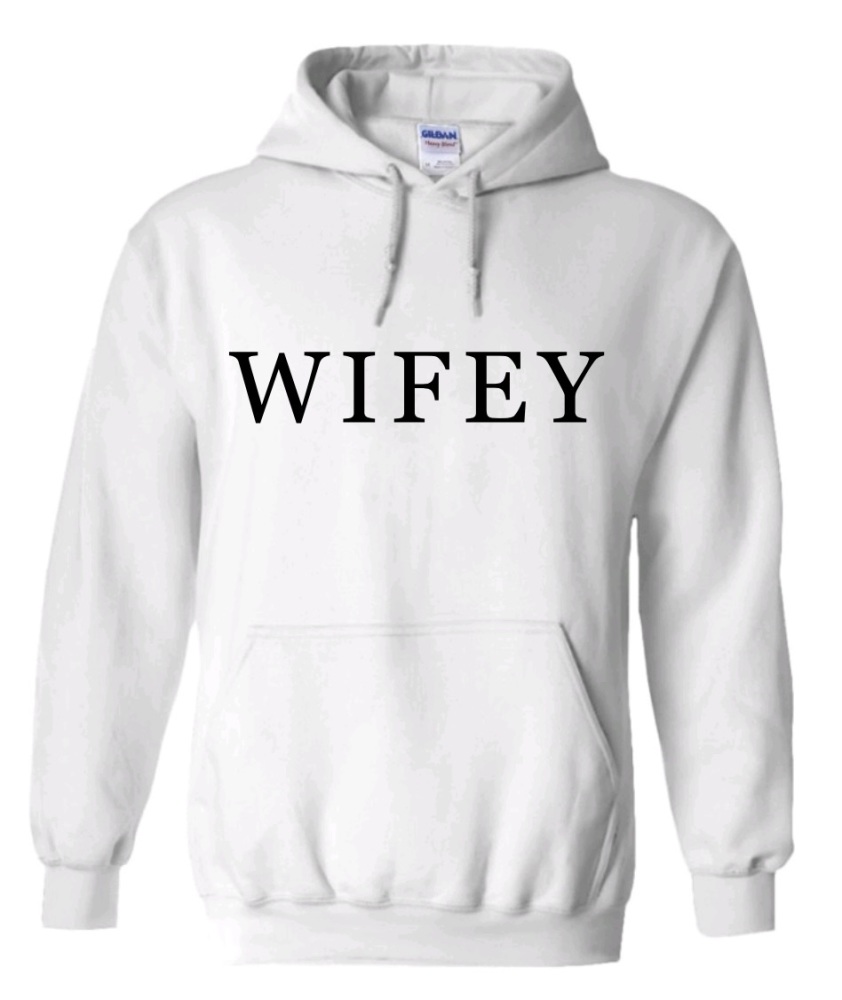 Unisex Hoodie - Wifey/Hubby/Fiancée/Fiancé