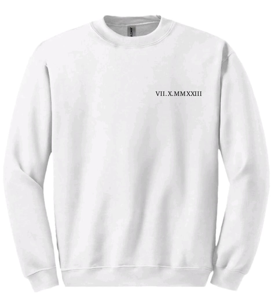 Unisex Sweatshirt - Roman Numerals