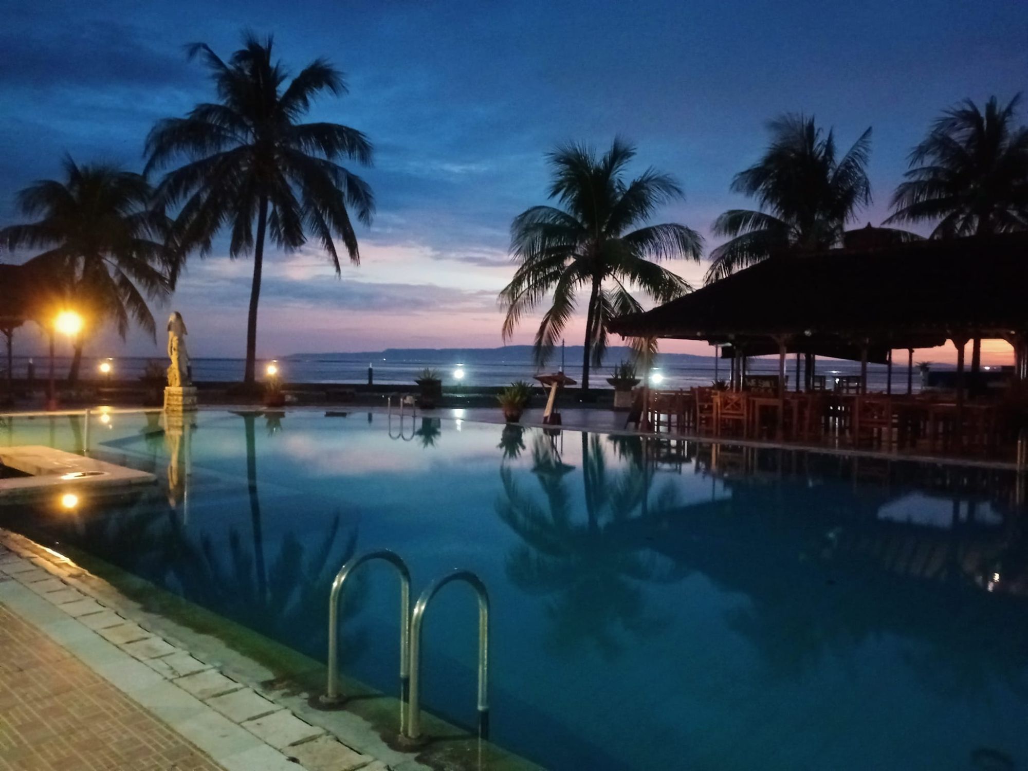 Pool at Night