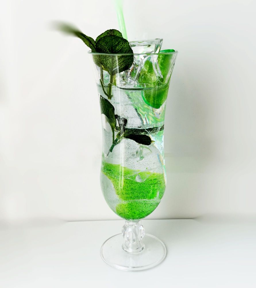 Lime Mojito Fake Cocktail