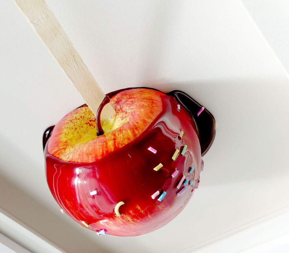 Framed-Food-Art-Toffee-Apple2