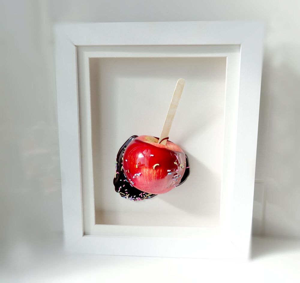 Framed-Food-Art-Toffee-Apple3