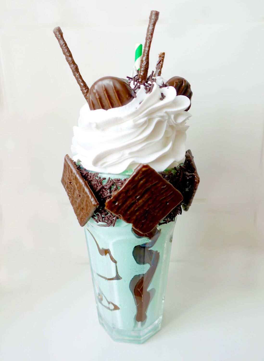 Diner Style After Eight Mint American Diner Shake Food Art