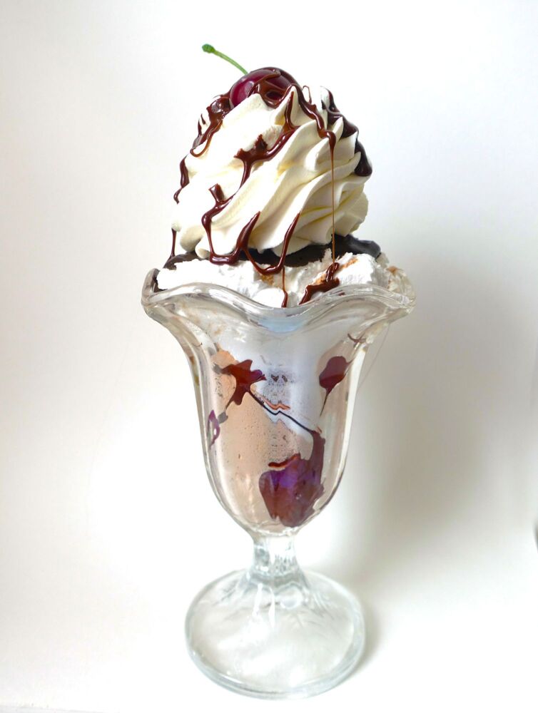 American Diner Chocolate Sundae