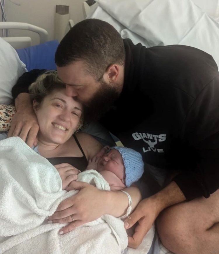 New parents positive induction birth story