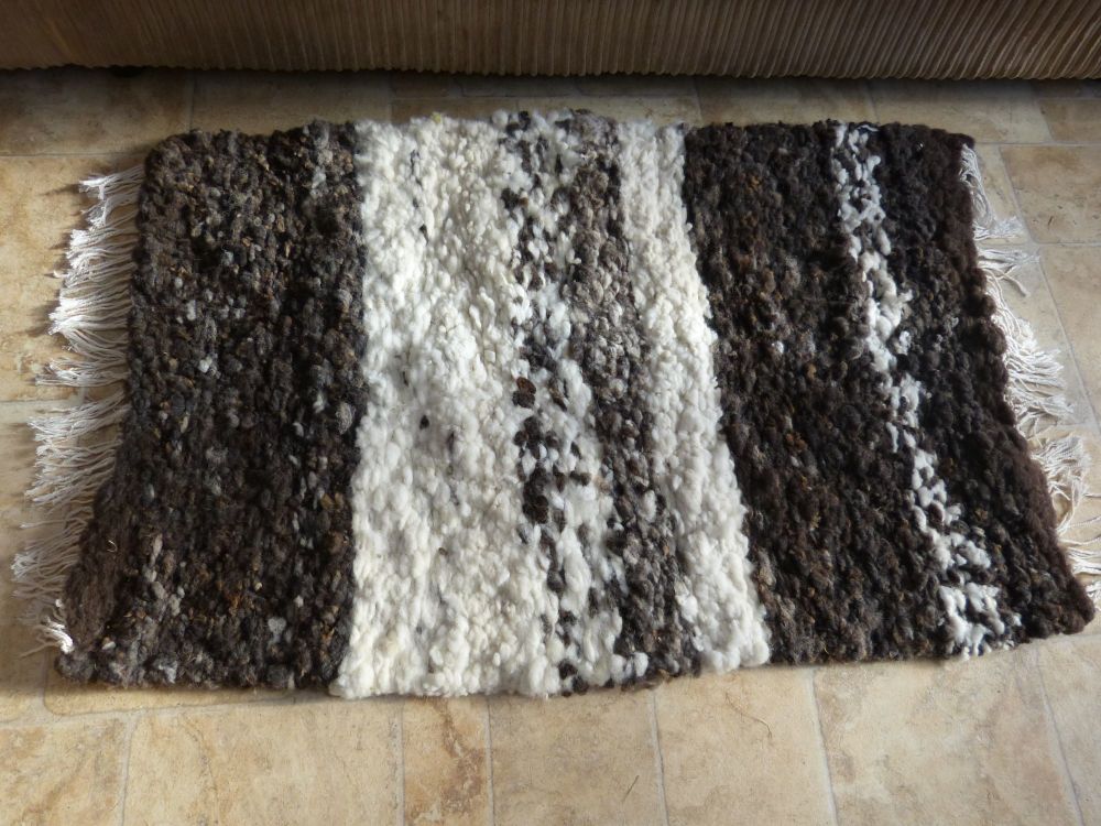 Peg loom rugs made to order