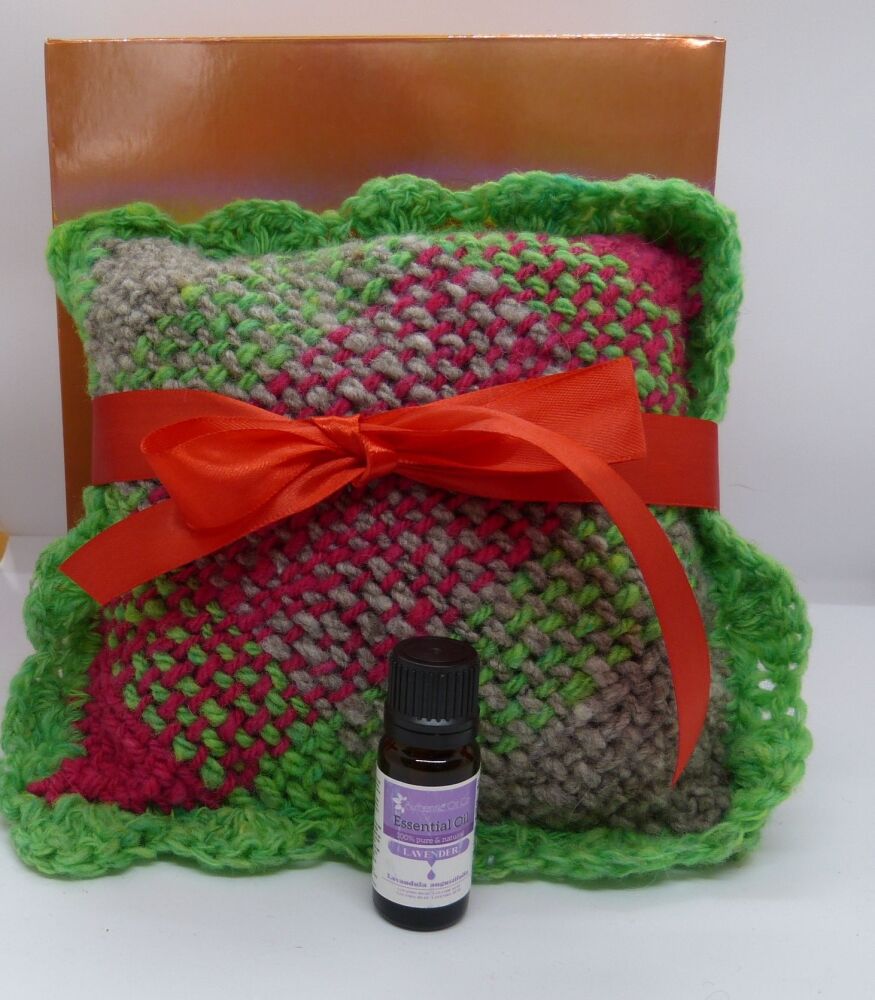 Scented hand woven Pillow
