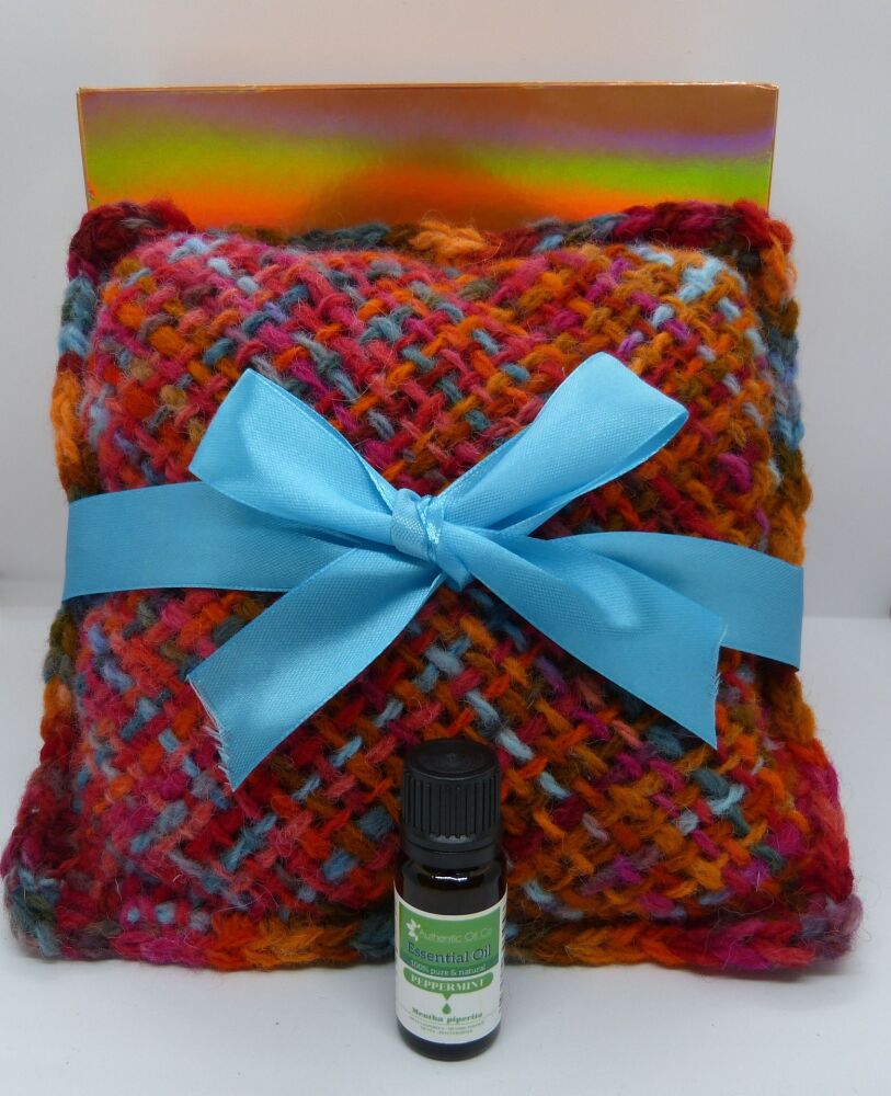 Scented hand woven Pillow