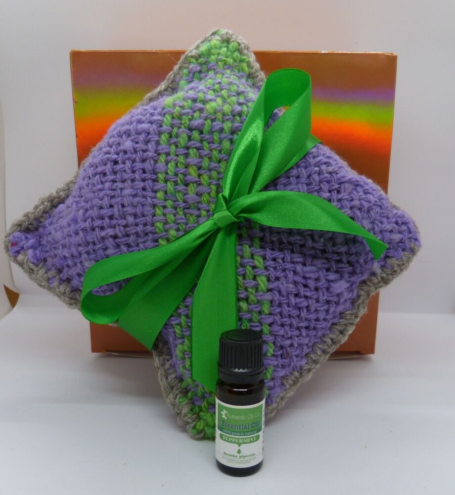 Scented hand woven Pillow