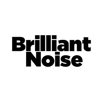 A logo featuring black text on a white background.  The text says 'Brilliant Noise'.