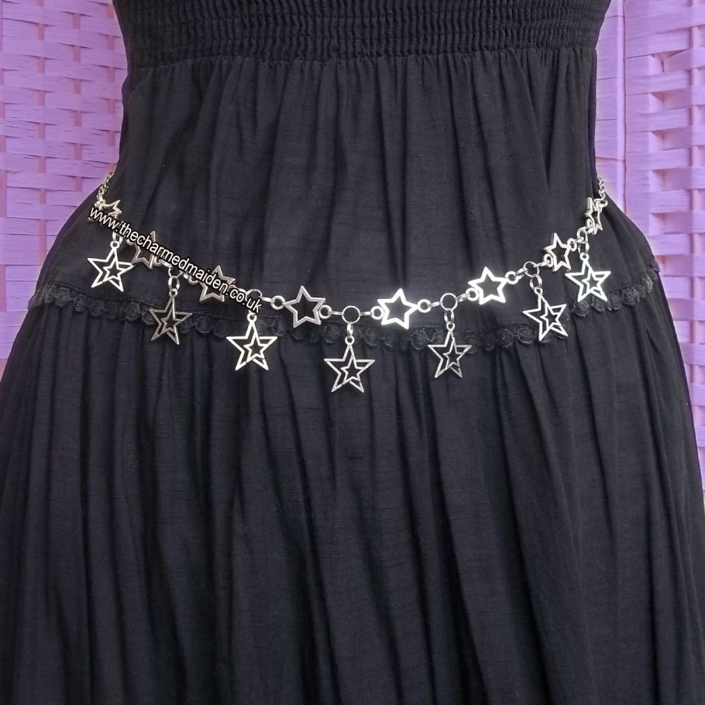 Star Girdle Belt for Fairy Witch Costume Dress