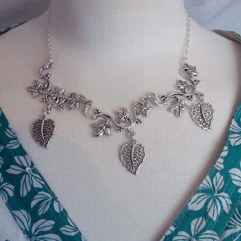 Gold Elven Fairy Wedding Flower & Leaves Chain Girdle Belt, 18 Adjustable  Sizes