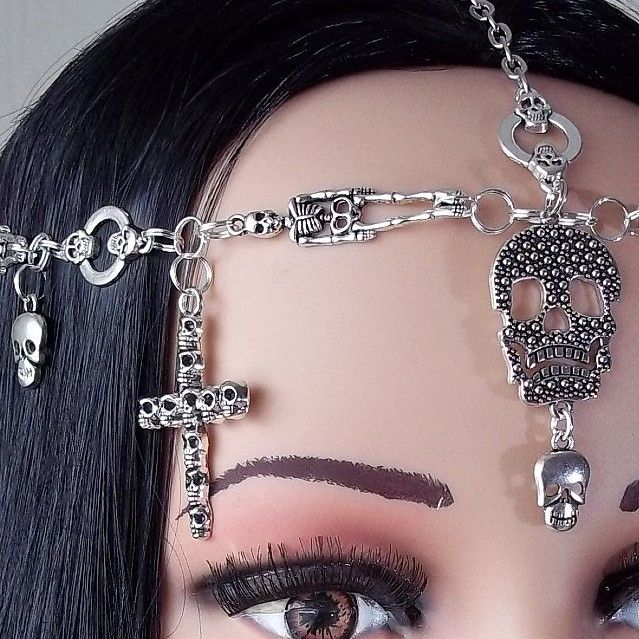 Gothic, Halloween, Vampire Bat, Headpieces, Hair Chains, Belts, Jewellery, Necklaces, Bracelets, Earrings, Cloak Fasteners, Charms, Glasses Chains