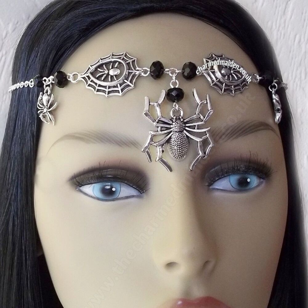 Gothic Spider Witch Headpiece