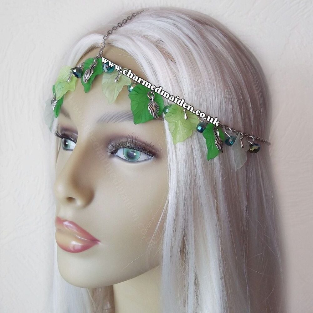 Green Leaves Ivy Headpiece