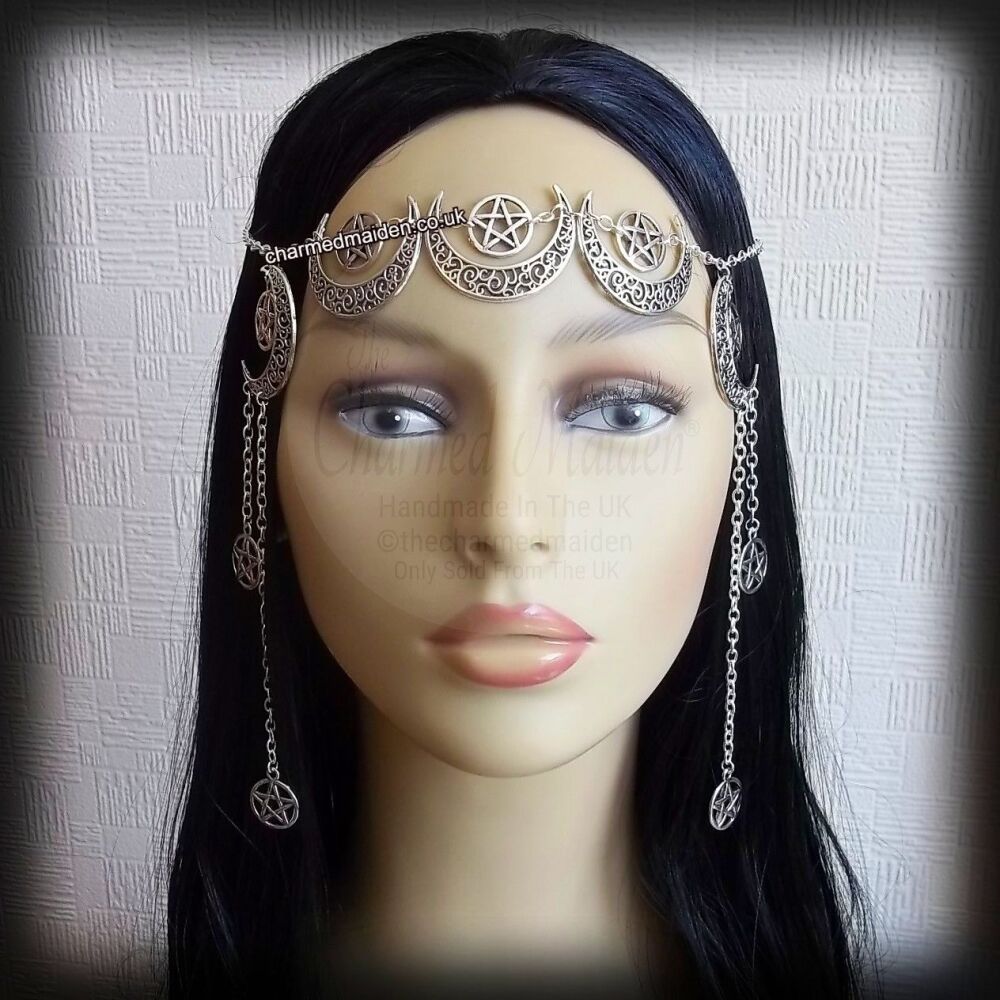 Wicca Moon Queen Headpiece